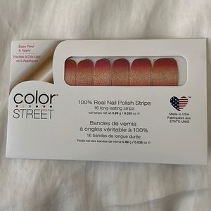 Color street nail polish strips sunset boulevard